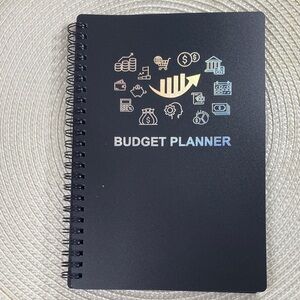 Black Budget Planner Notebook